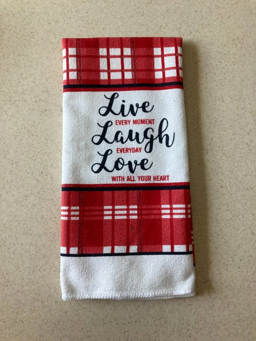 NEW Kitchen Towels 3 Pc -- Hand Towel 1 Pc Bundle Share the Love Valentine